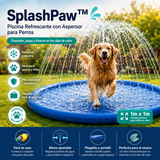 SplashPaw™ — Piscina Refrescante con Aspersor para Perros