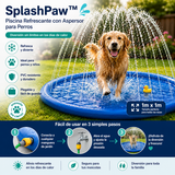 SplashPaw™ — Piscina Refrescante con Aspersor para Perros