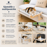 Hamacat™ — Hamaca Colgante Premium para Gatos
