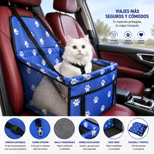 Asiento de Viaje de Perro para Coche