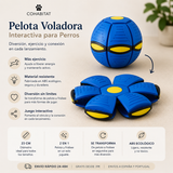 OrbitBall™ · Pelota Voladora Interactiva para Perros
