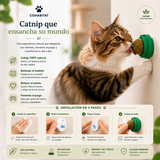 CatJoy™ — Bola Interactiva de Catnip para Gatos