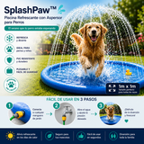 SplashPaw™ — Piscina Refrescante con Aspersor para Perros