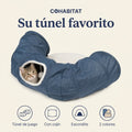 Catit Vesper · Túnel con cojín para gatos