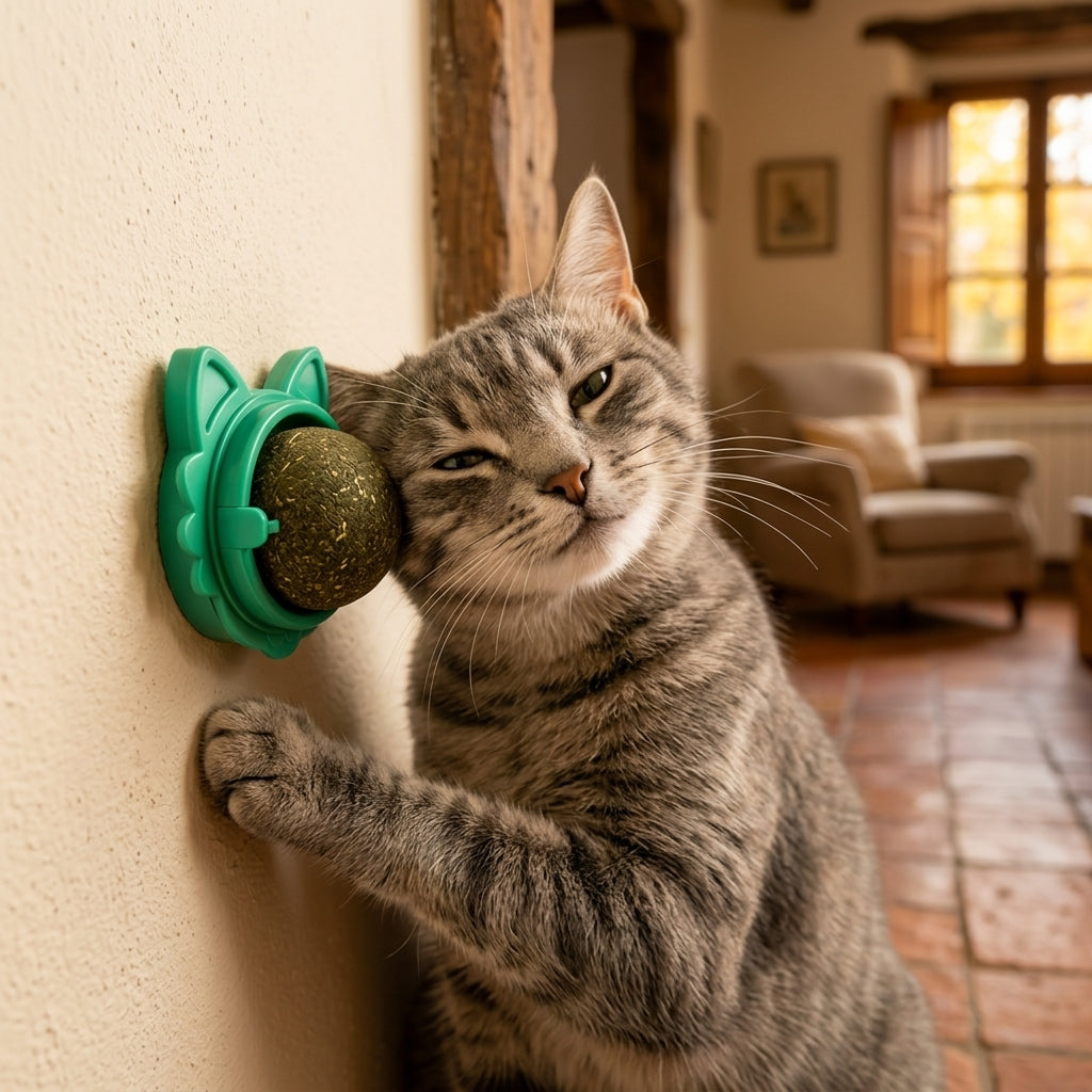 CatJoy · Bola interactiva de catnip para gatos