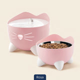 Catit PIXI Combo · Fuente + comedero elevado a juego