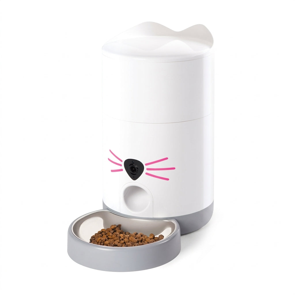 Catit PIXI Vision · Comedero inteligente con cámara para gatos