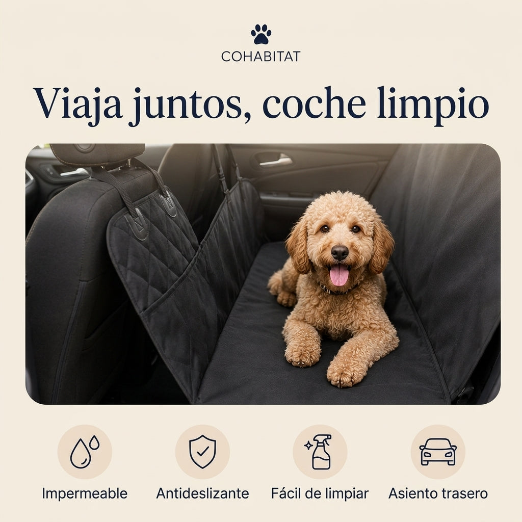 TravelCover · Funda impermeable para coche y mascotas