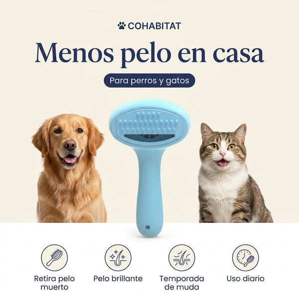 FurAway · Cepillo quitapelos para perros y gatos