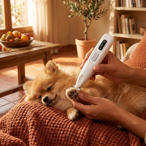 PawTrim · Recortadora de precisión para patas y cara