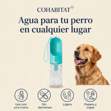 AquaWalk · Botella bebedero portátil para paseos
