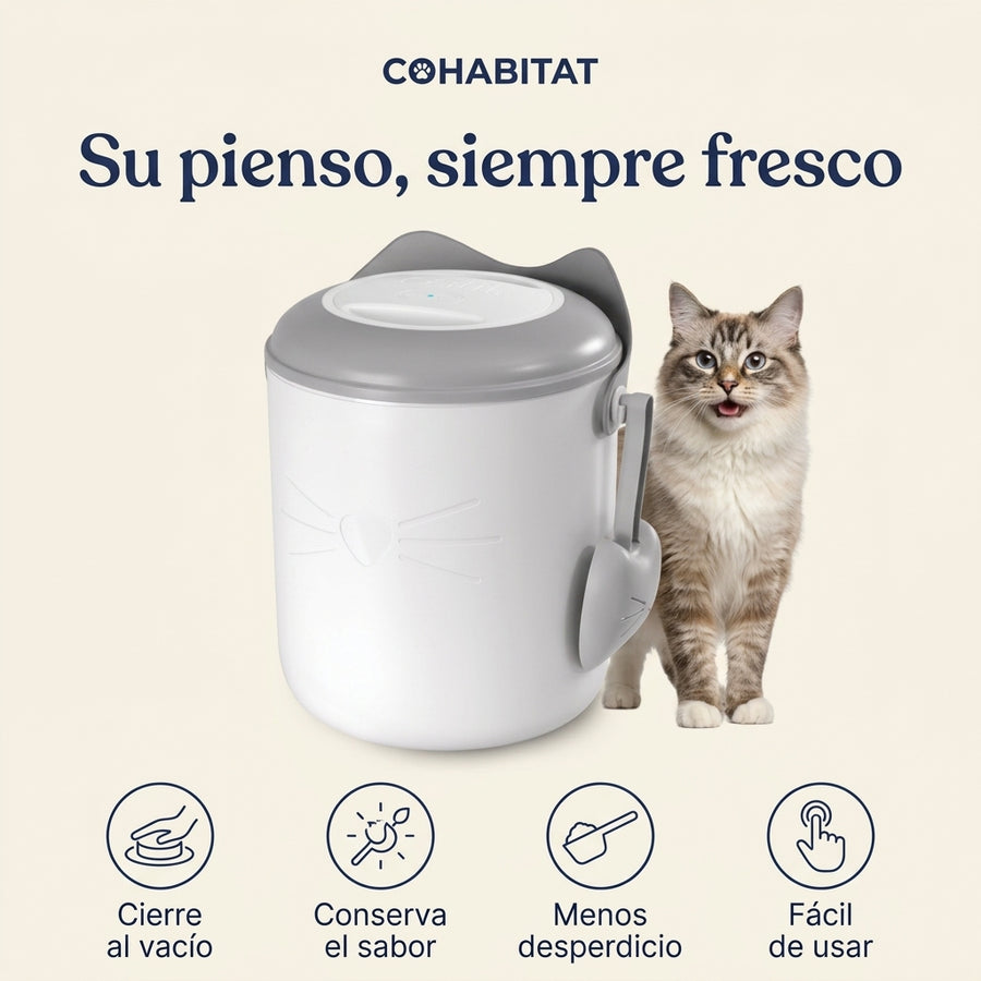 Catit PIXI · Contenedor de pienso al vacío