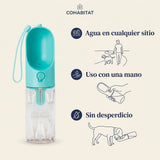 AquaWalk · Botella bebedero portátil para paseos