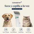 AirGroom · Secador cepillo 2 en 1 para mascotas
