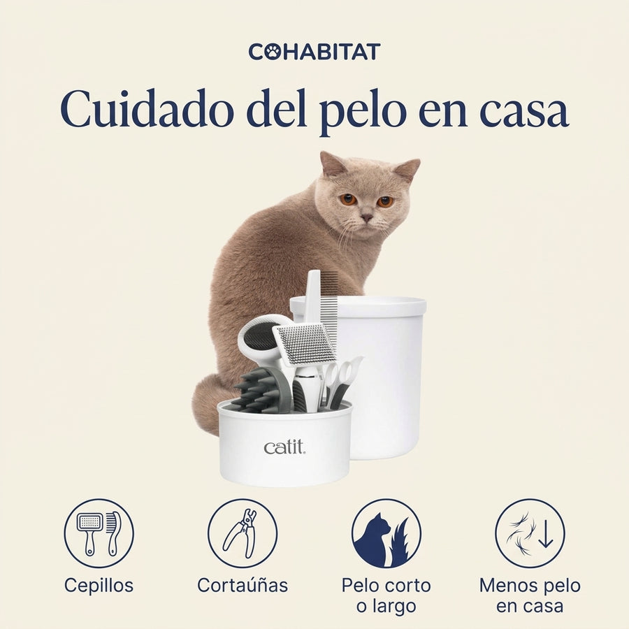 Catit · Kit de peluquería para gatos