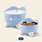 Catit PIXI Combo · Fuente + comedero elevado a juego