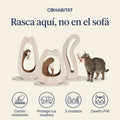 Catit PIXI · Rascador de cartón con forma de gato