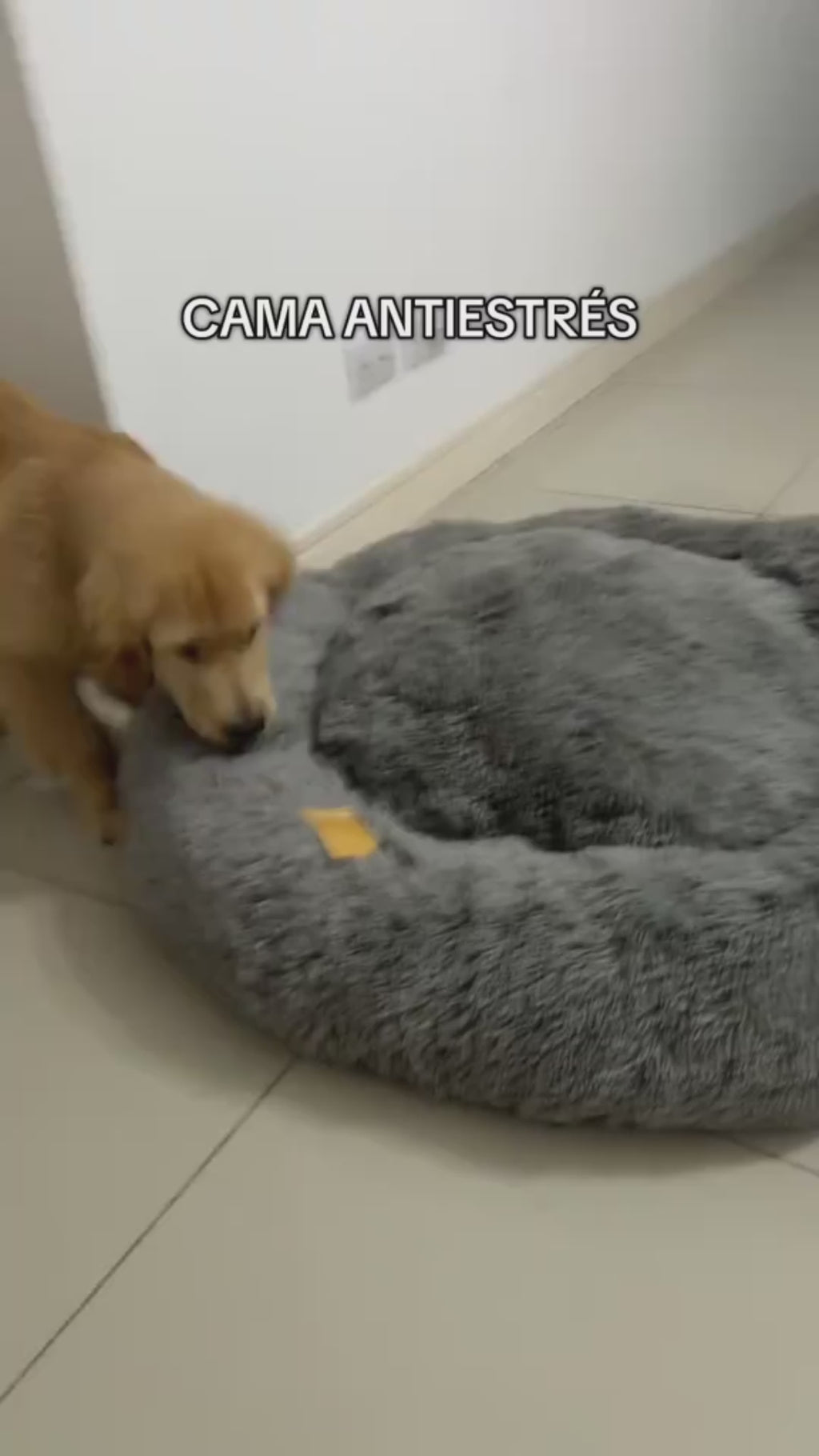 CalmaNest™  Cama Antiestrés